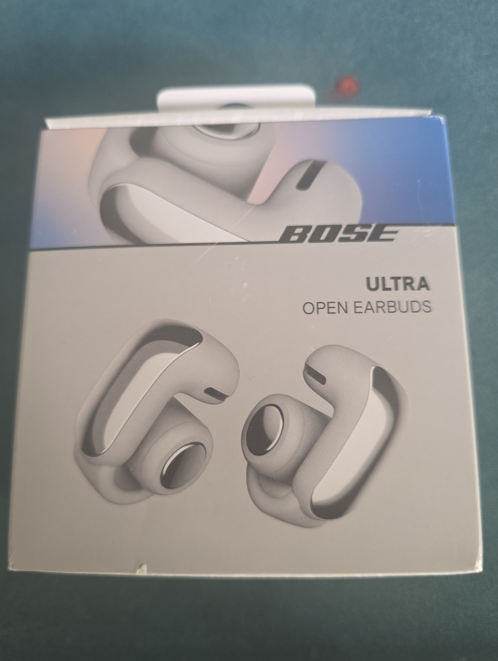 Bose Ultra Open Earbuds - White with Silver Accents